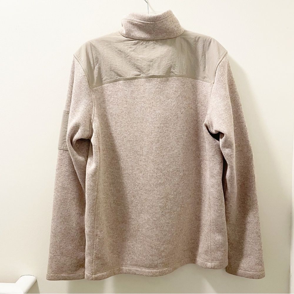 Eddie Bauer 1/4 Zip Pull Over Sweater Jacket- Size Large - Picture 3 of 4